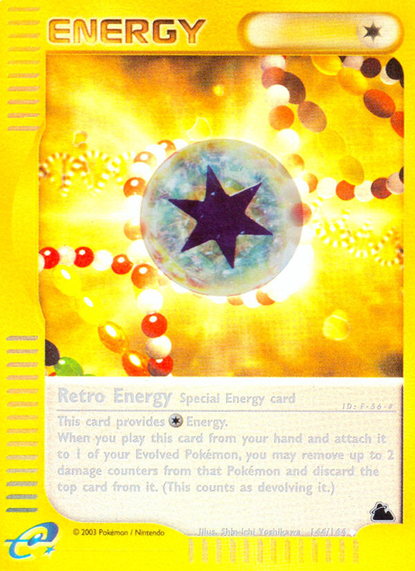 E-Series Skyridge Retro Energy #144/144 reverse holo